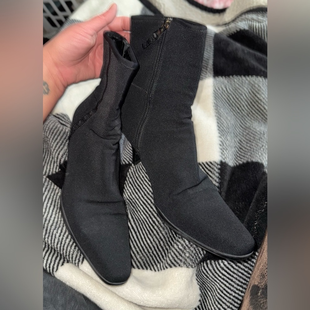 Prada Black Ankle Boots